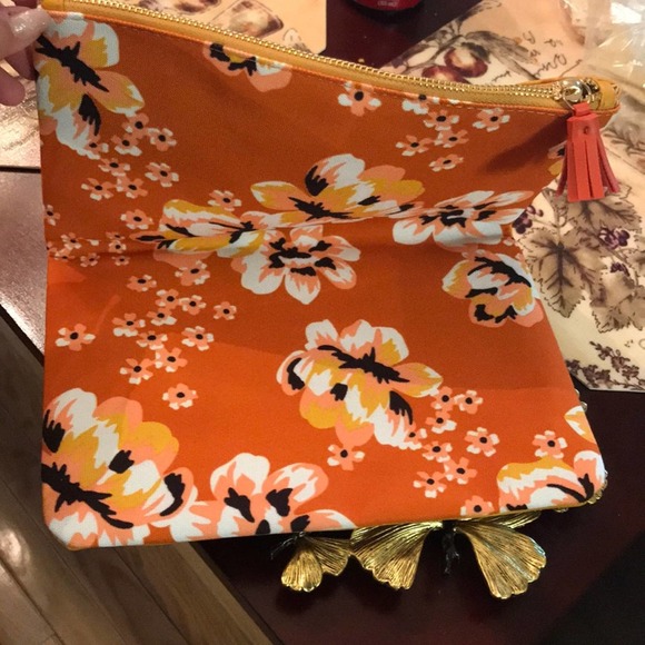 Rachel Pally Reversible Zahara Clutch Orange - Picture 3 of 3